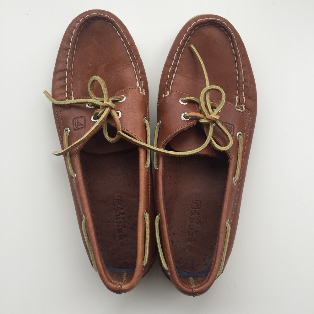 Leather Non-Marking Sperry Top-Sider Boat Shoes!